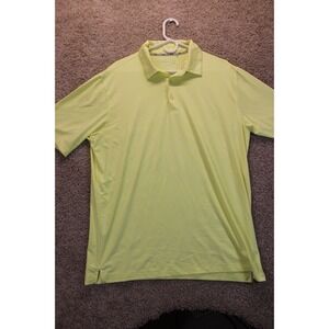 Walter Hagen Golf Polo Shirt - Size L - Bright Yellow - Excellent Condition
